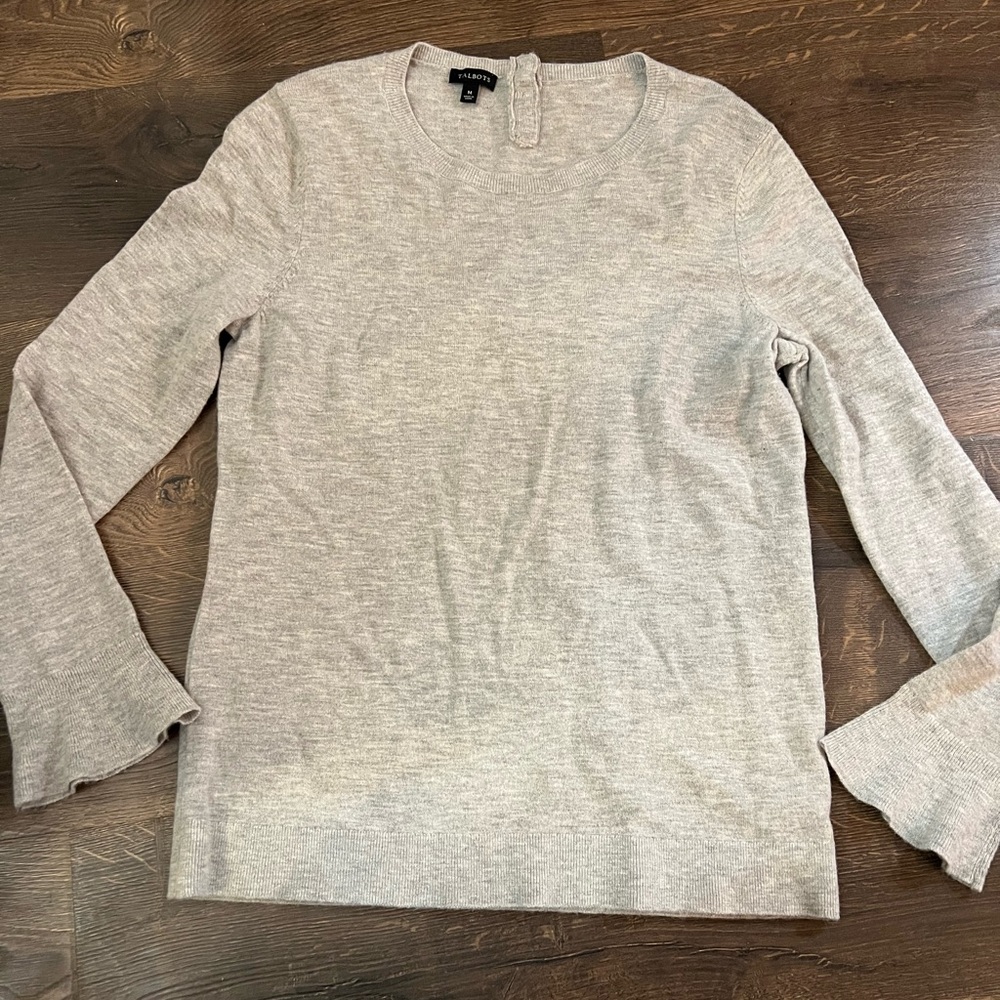 Gray Women's Top Talbots Medium‎